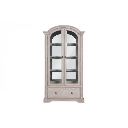 ACME - Wynsor Curio Cabinet in Antique White