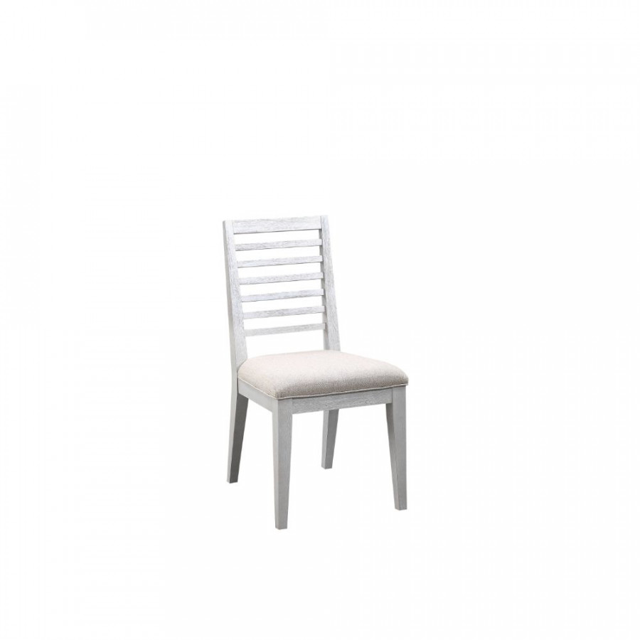 ACME - Aromas Side Chair (2Pc) in White Oak