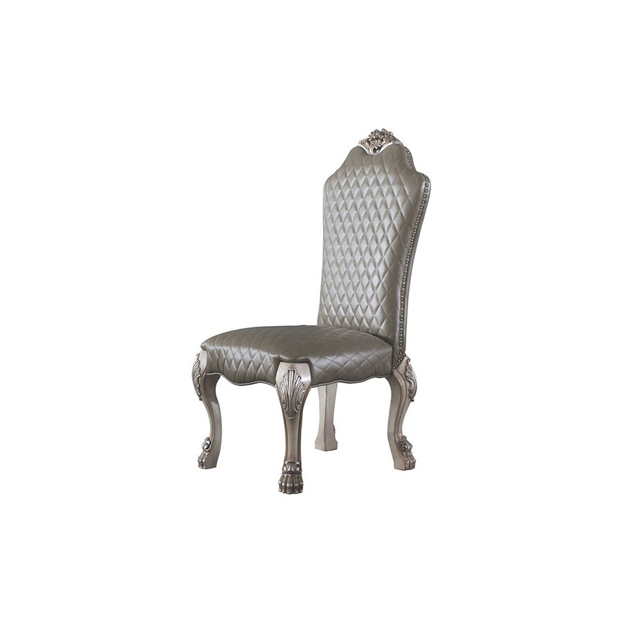 ACME - Dresden Side Chair (Set-2) in Vintage Bone White