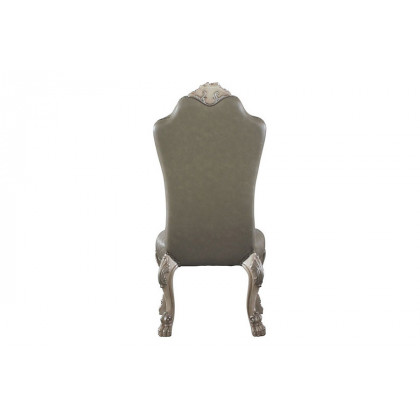 ACME - Dresden Side Chair (Set-2) in Vintage Bone White