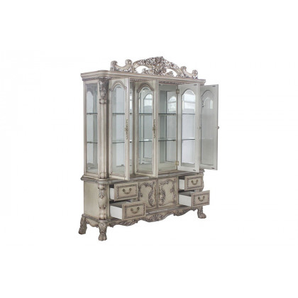 ACME Dresden Buffet & Hutch - Vintage Bone White