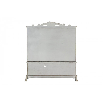 ACME Dresden Buffet & Hutch - Vintage Bone White