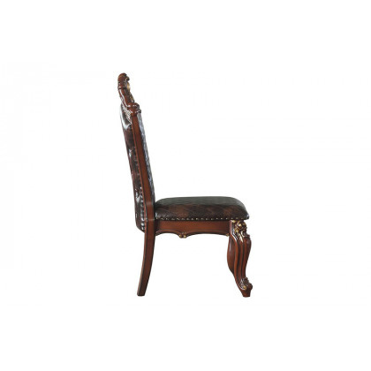 ACME Picardy Side Chair Set of 2 - Cherry Oak