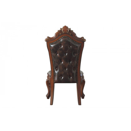 ACME Picardy Side Chair Set of 2 - Cherry Oak