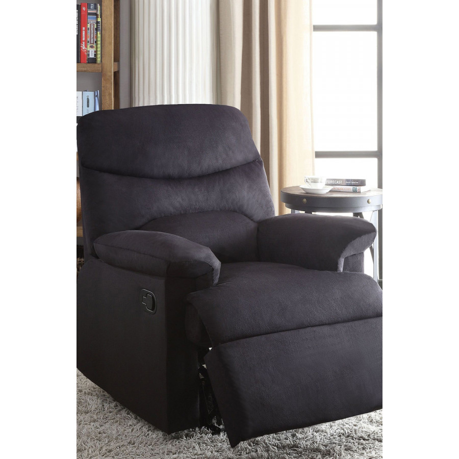 ACME Arcadia Woven Recliner - Black
