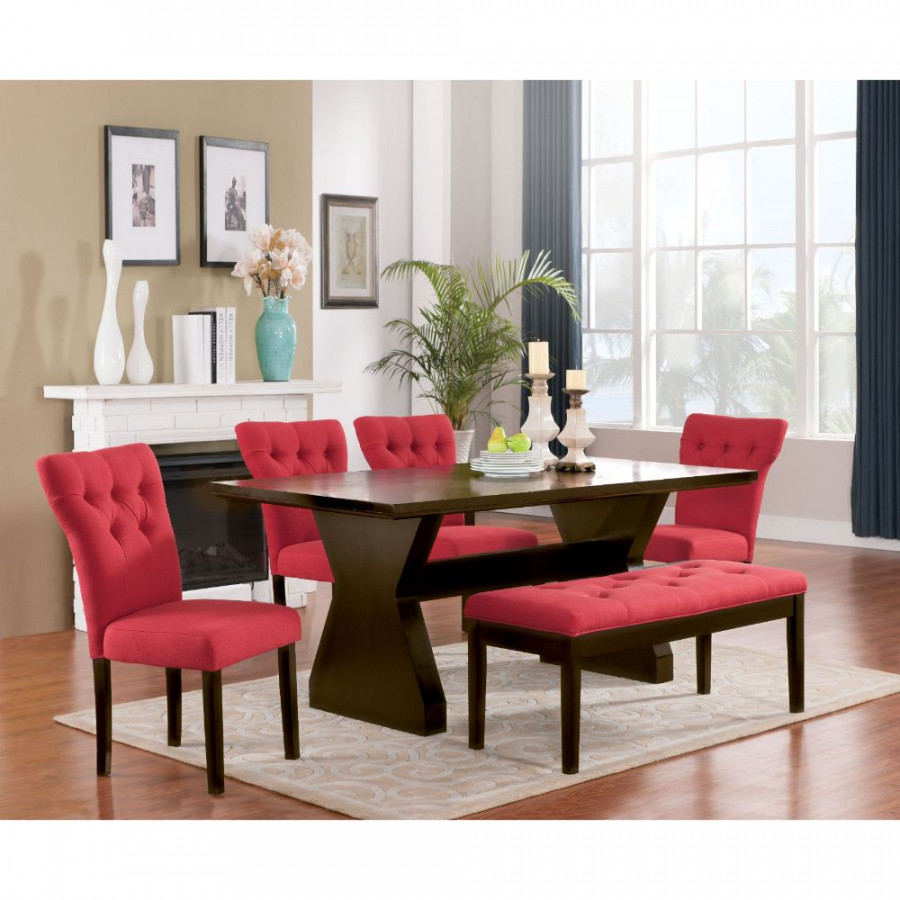 ACME - Effie Dining Table in Walnut