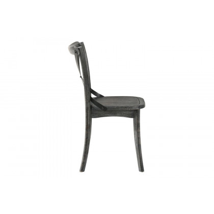 ACME Kendric Side Chair Set of 2 - Rustic Gray