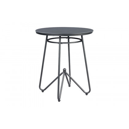 ACME - Nimai 3PC Pack Counter Height Table Set in Gray Oak/Sandy Gray