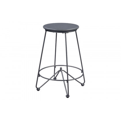 ACME - Nimai 3PC Pack Counter Height Table Set in Gray Oak/Sandy Gray