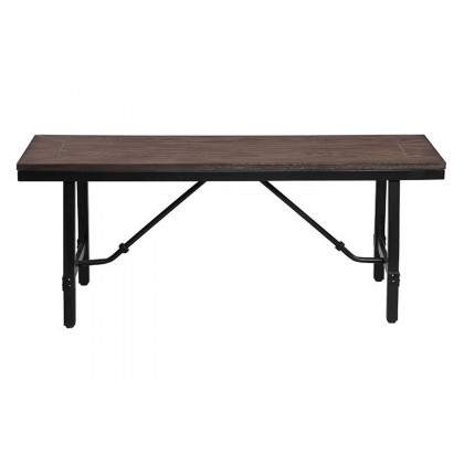 ACME - Mariatu Bench in Oak/Black
