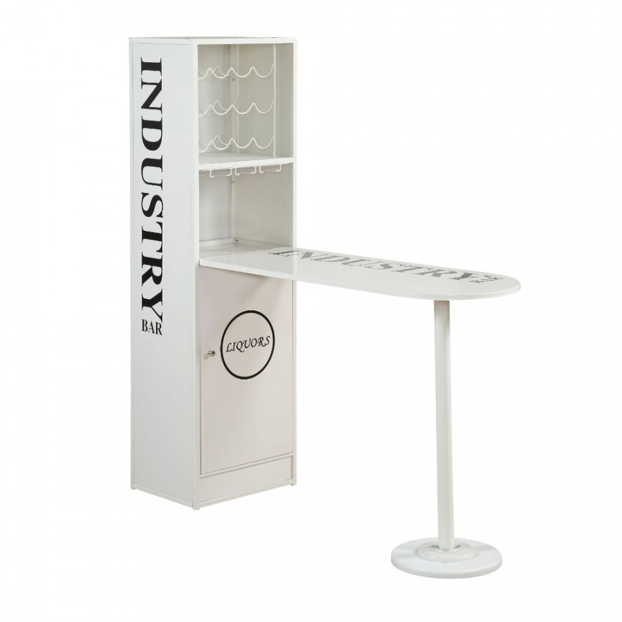 ACME - Mant Counter Height Table in White