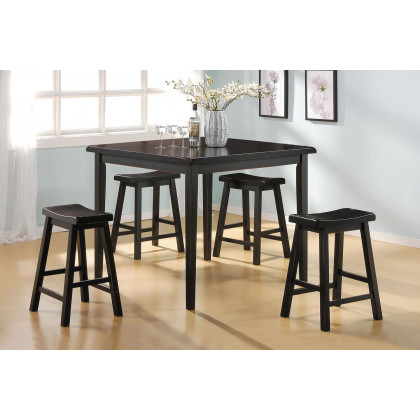 ACME - Gaucho 5 Piece Counter Height Dining Room Set