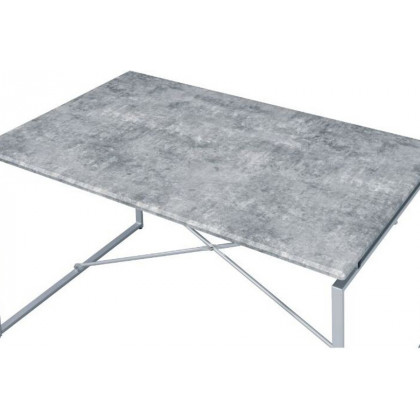ACME Jurgen Dining Table - Silver