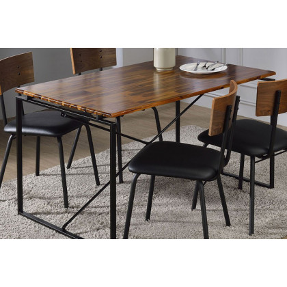 ACME Jurgen Dining Table - Oak/Black