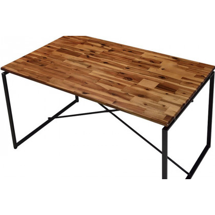 ACME Jurgen Dining Table - Oak/Black