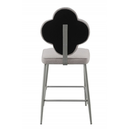 ACME - Clover Counter Height Chair (Set of 2) in Beige Champagne