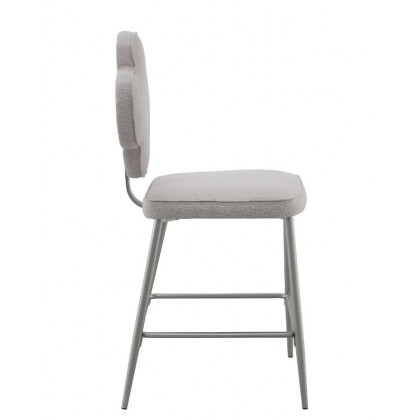 ACME - Clover Counter Height Chair (Set of 2) in Beige Champagne