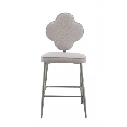 ACME - Clover Counter Height Chair (Set of 2) in Beige Champagne