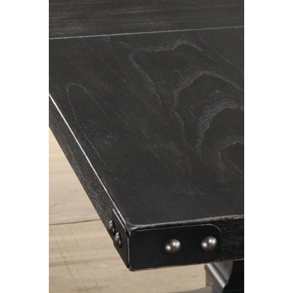 ACME - Morland Dining Table in Vintage Black