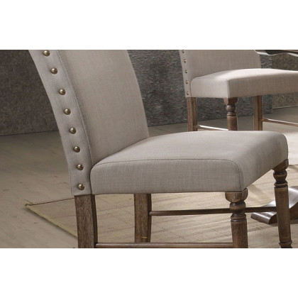 ACME - Leventis Side Chair Set of 2 in Cream