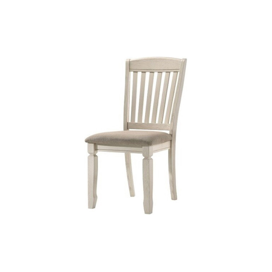 ACME - Fedele Side Chair (Set-2) in Tan/Cream