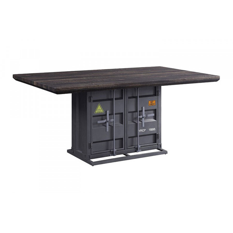 ACME Cargo Dining Table - Gunmetal