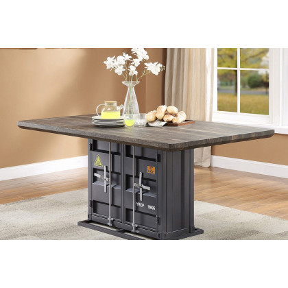 ACME Cargo Dining Table - Gunmetal