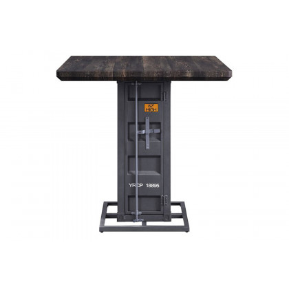 ACME Cargo Counter Height Dining Table - Gunmetal
