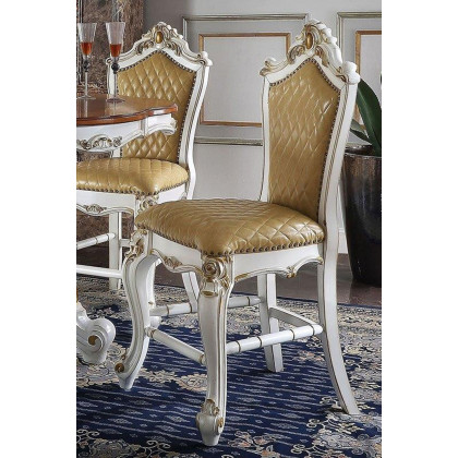 ACME - Picardy Counter Height Chair Set of 2