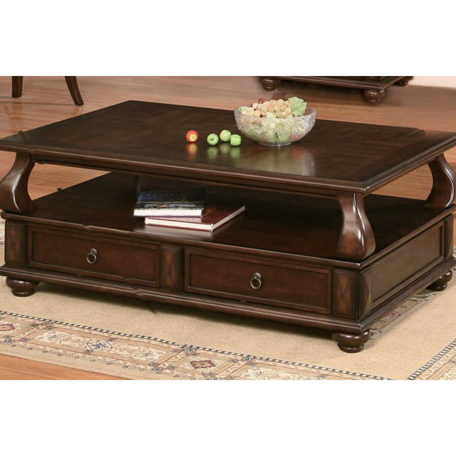 ACME - Amado Coffee Table in Walnut