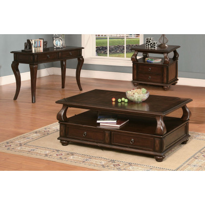 ACME - Amado Coffee Table in Walnut