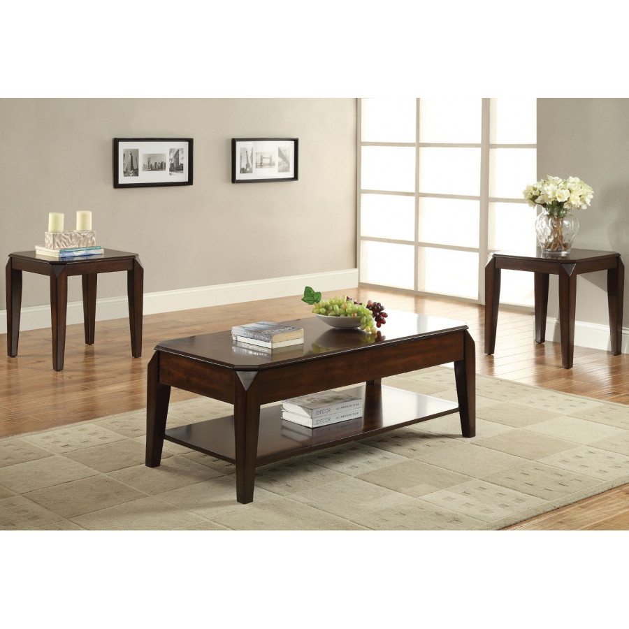 ACME - Docila Coffee Table with Lift Top in Walnut