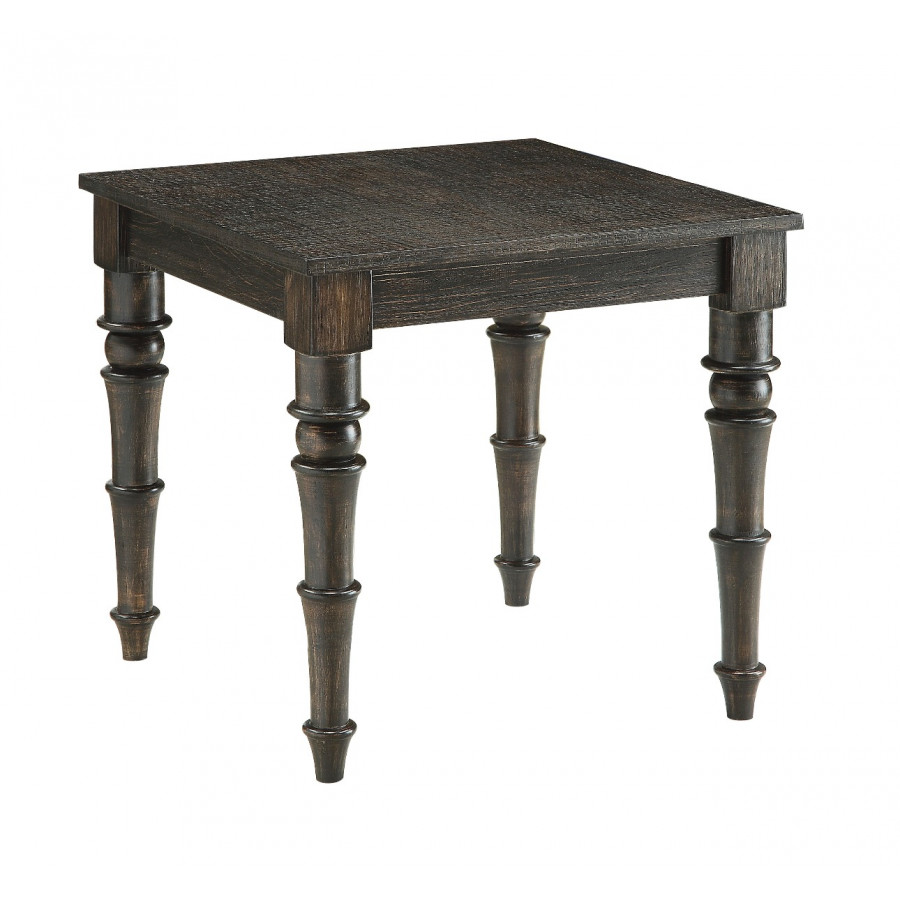 ACME - Kami End Table in Antique Black