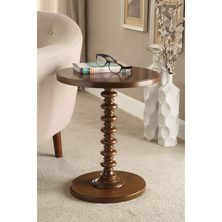 ACME Acton Side Table - Walnut