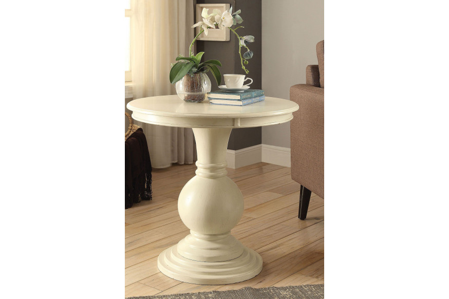 ACME™ Alyx Accent Table - Antique White