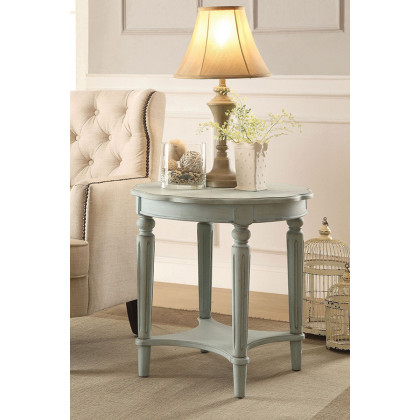 ACME Fordon Antique End Table - Green