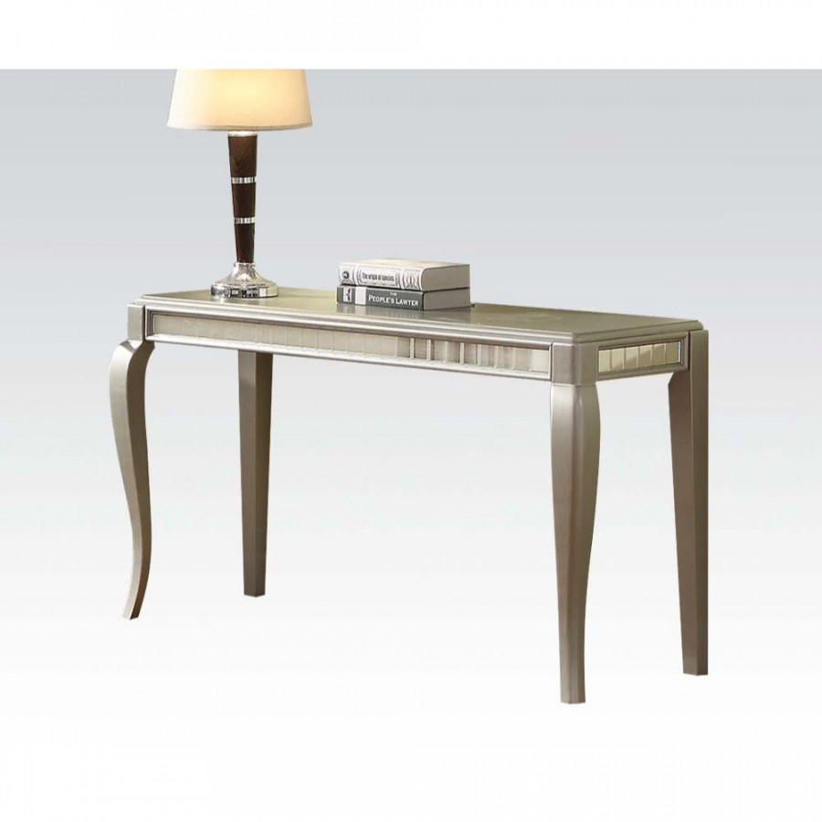 ACME - Francesca Sofa Table in Champagne