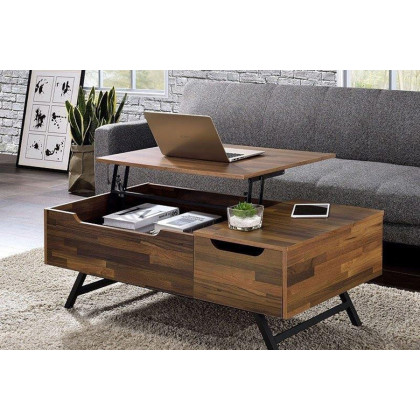 ACME Throm Coffee Table with Lift Top - Walnut