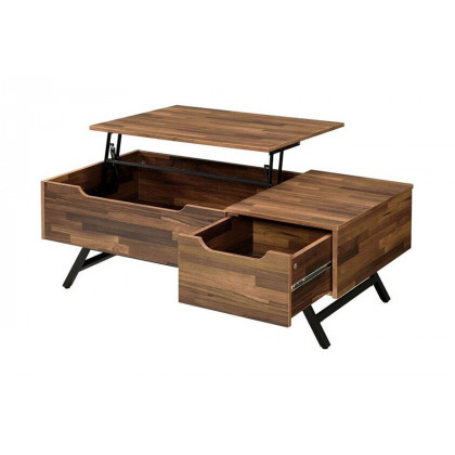 ACME Throm Coffee Table with Lift Top - Walnut