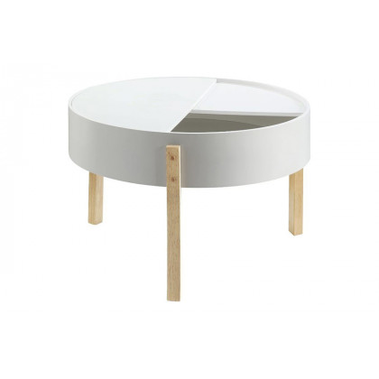 ACME - Bodfish Coffee Table in White/Natural