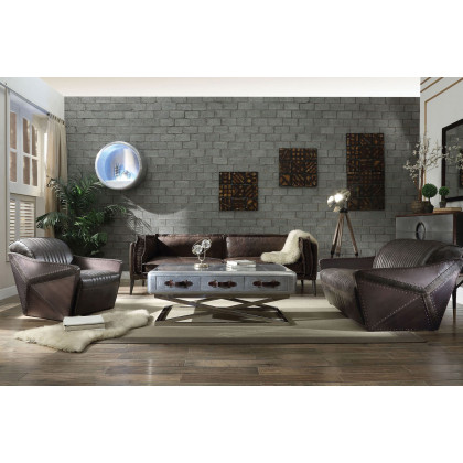ACME - Brancaster Coffee Table in Aluminum (83555)