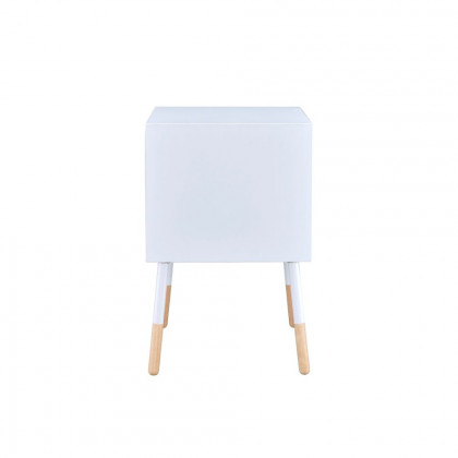 ACME Sonria II End Table - White/Natural