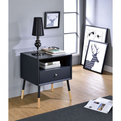 ACME Sonria II End Table - Black/Natural