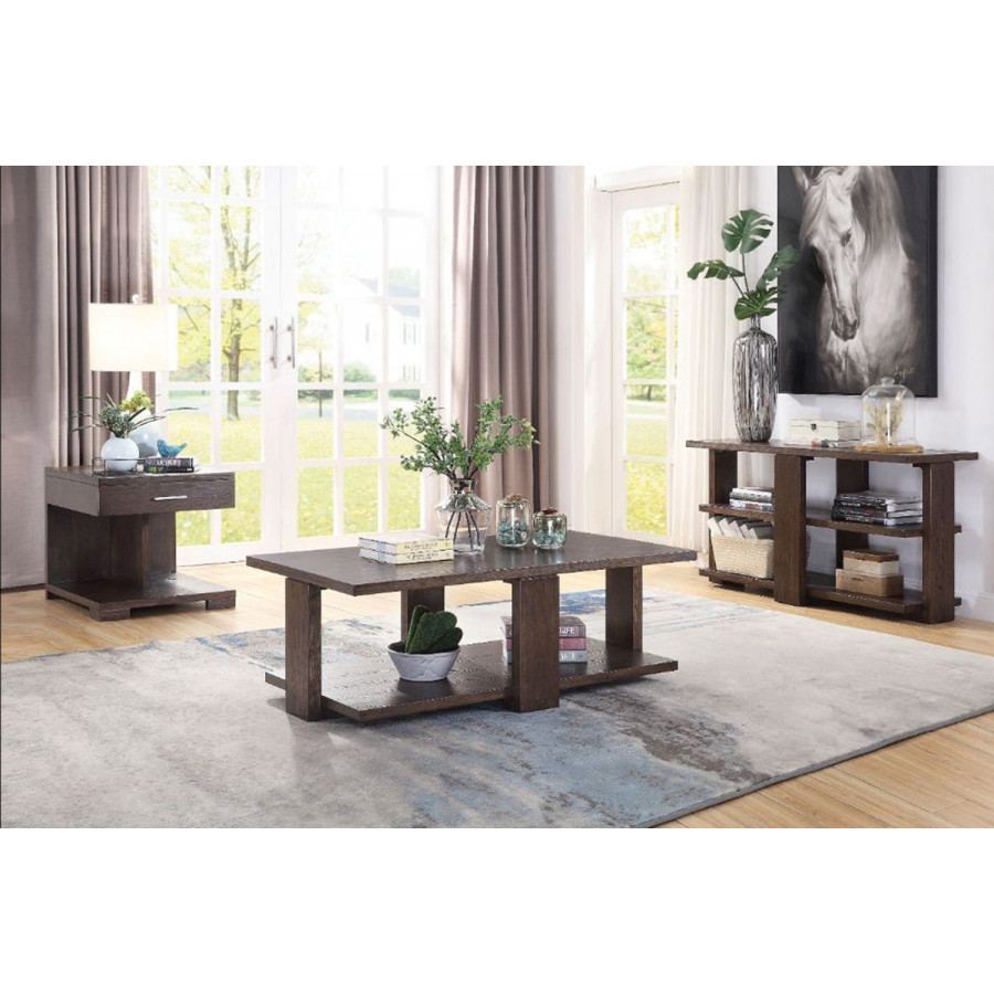 ACME - Niamey Coffee Table in Walnut