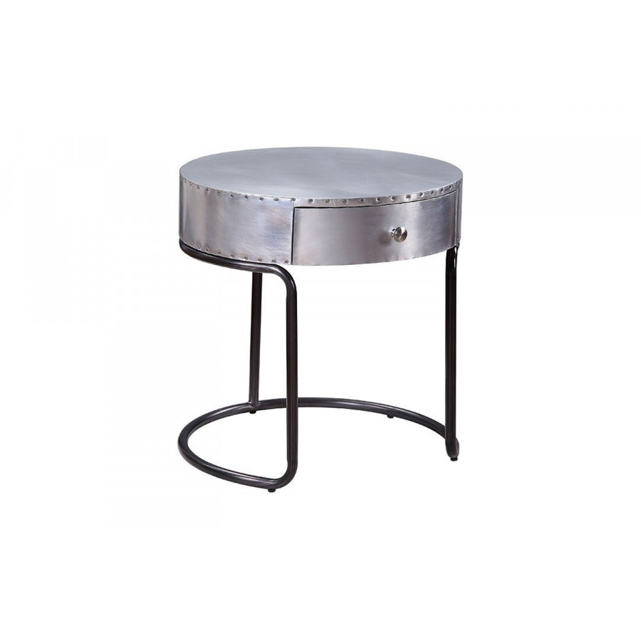 ACME - Brancaster End Table in Aluminum (84882)