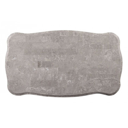 ACME - Ariadne Coffee Table in Marble Top/Platinum