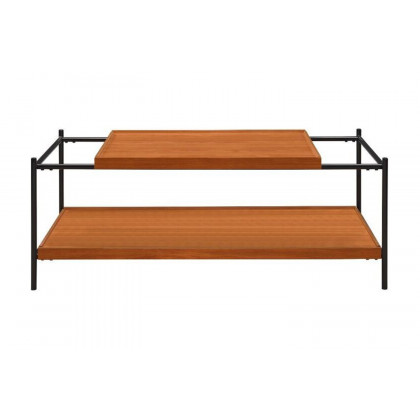 ACME - Oaken Coffee Table in Honey Oak/Black