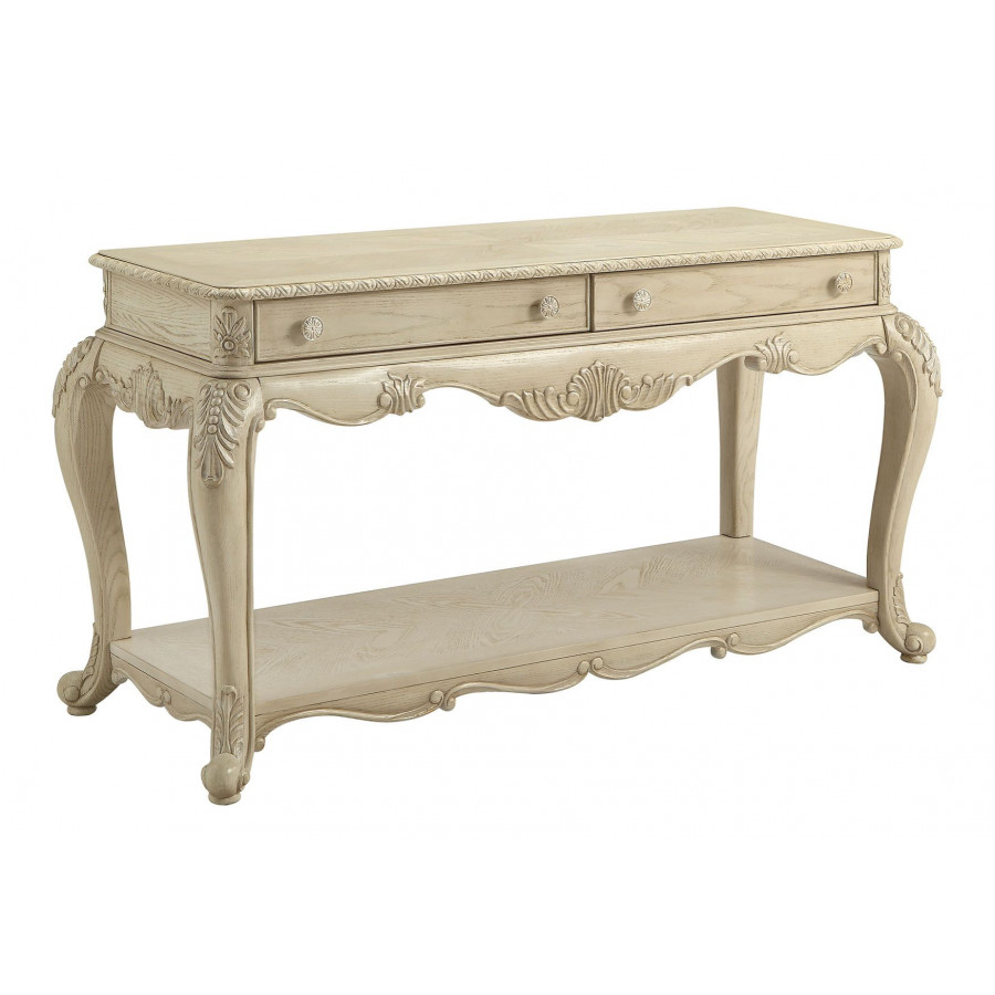 ACME - Ragenardus Sofa Table in Antique White