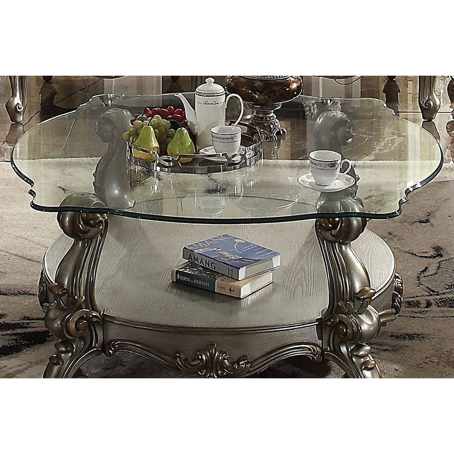 ACME - Versailles Glass Coffee Table