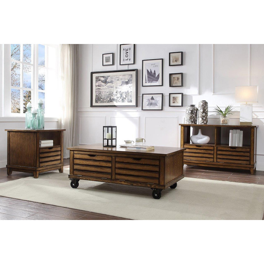ACME - Gabriella Coffee Table in Oak